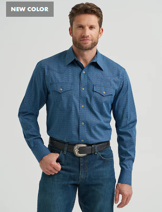 Men's Wrangler 20X Western Snap Shirt