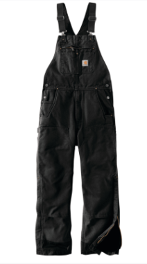 Men's Carhartt Insulated Bib Overalls 3 Warmth Rating