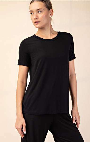 Simply Basic Short Sleeve Top