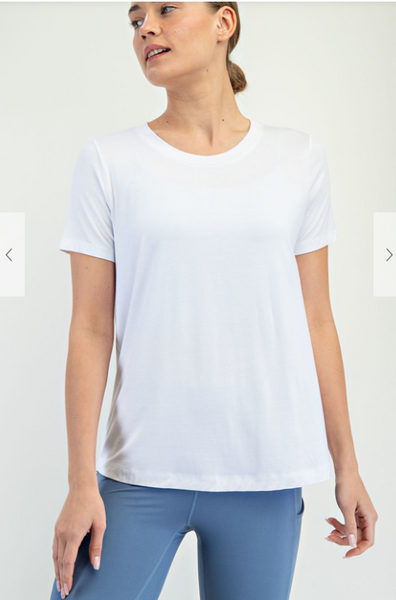 Simply Basic Short Sleeve Top