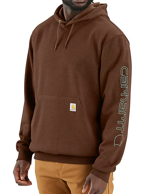 Carhartt Midweight Logo Sleeve Hoodie