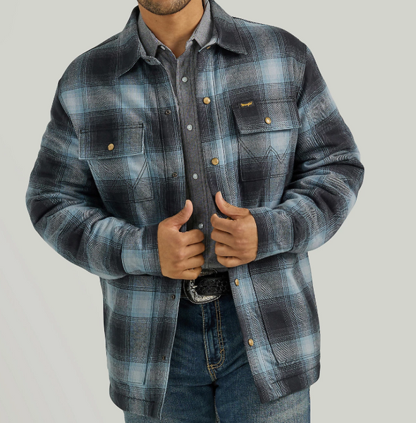 Men's Wrangler Sherpa Snap Jacket
