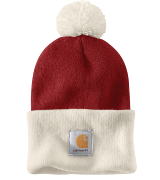 Carhartt Knit Pom-Pom Cuffed Beanie