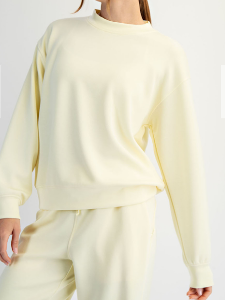 Rae Mode Mock Neck Crew