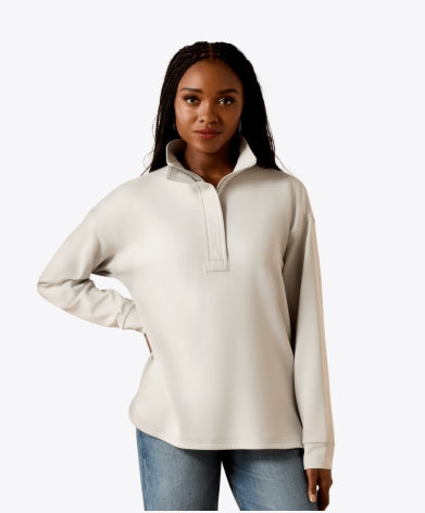 Women's Ariat Breeze Logo 1/2 Zip Sweatshirt