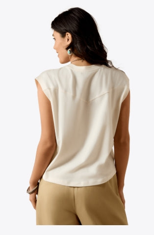Women's Ariat Wild West Cropped T-shirt