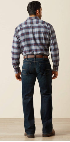 Men's Ariat Rebar Straight Leg Stretch Edge Jeans