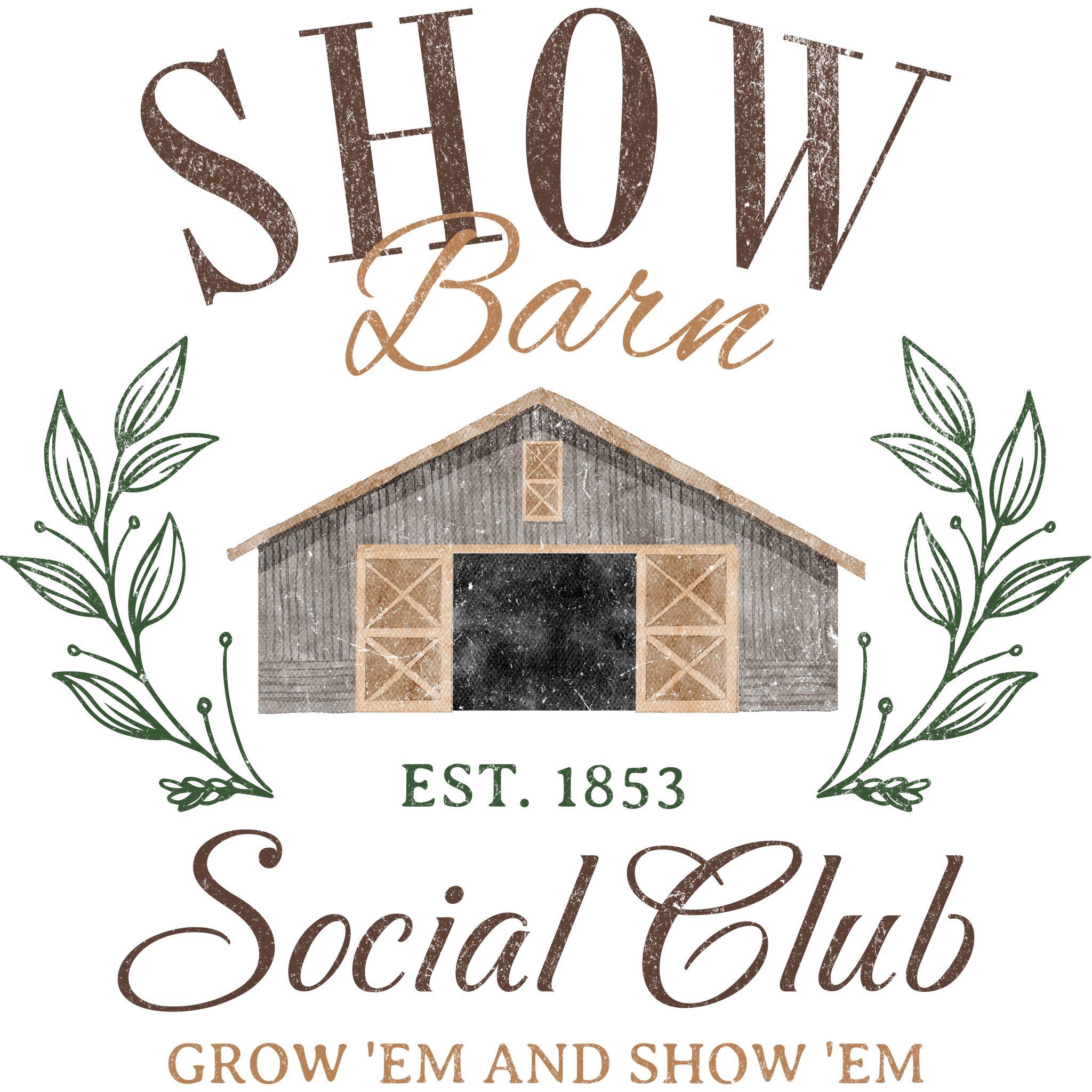 Show Barn Social Club Print