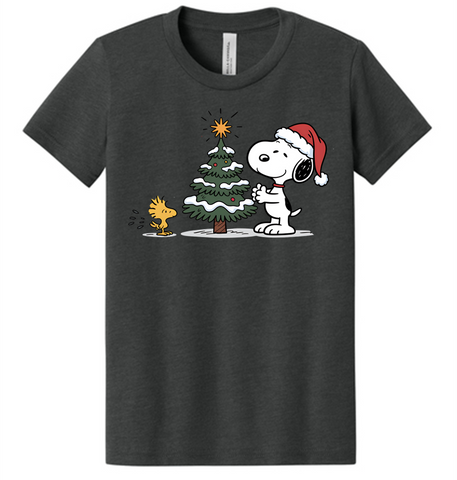 Youth Snoopy Christmas Tee