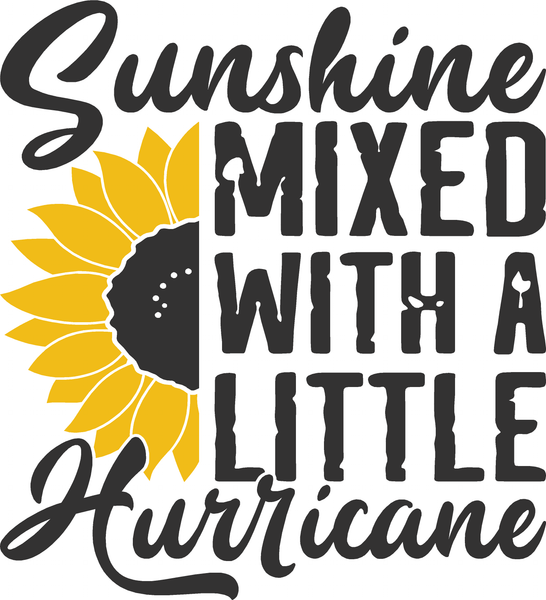 Sunshine Mixed w/ Hurricane Print