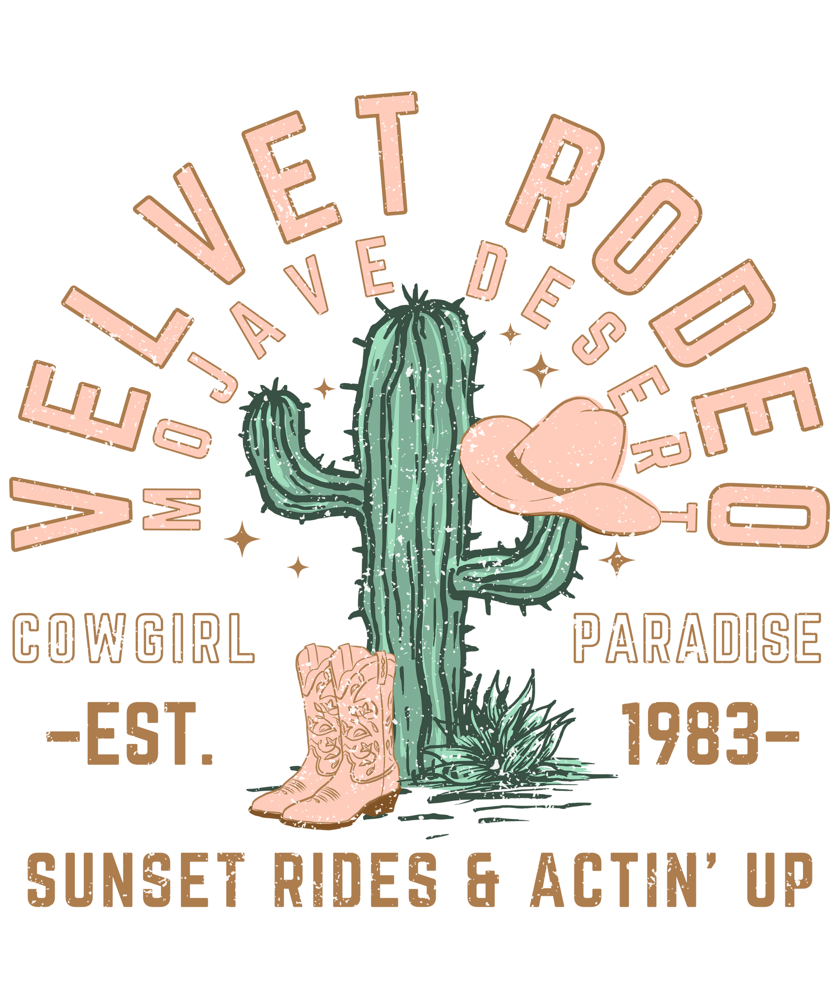 Velvet Rodeo Print