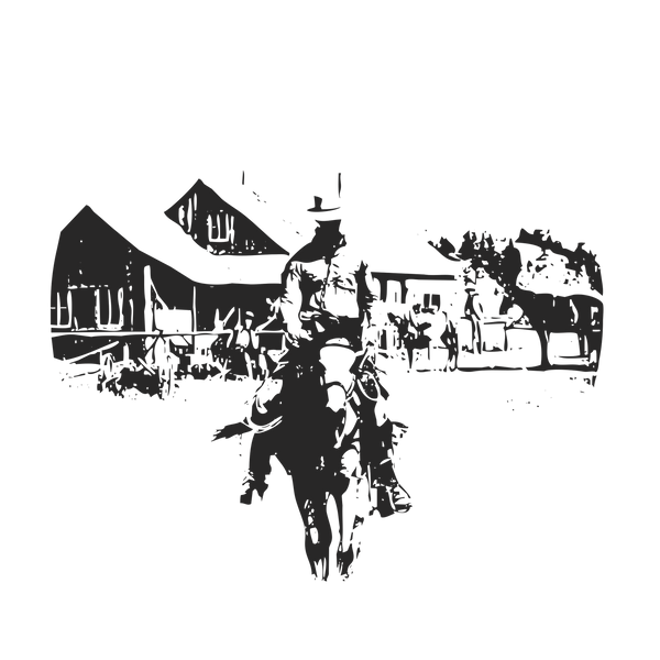Western Cowboy Print