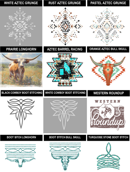 Create-Your-Own Western Long Sleeve Tee
