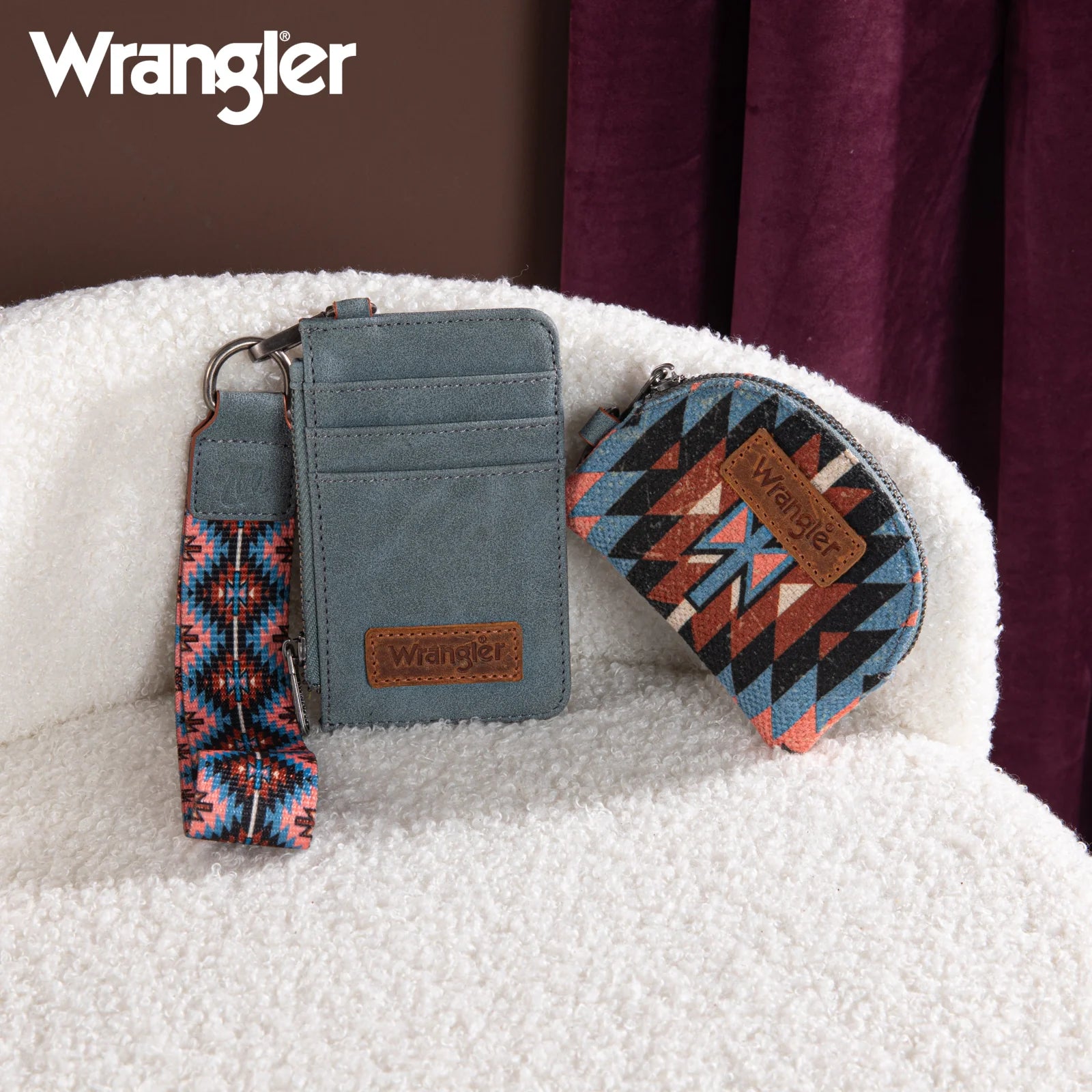 Wrangler Southwestern Wristlet Set