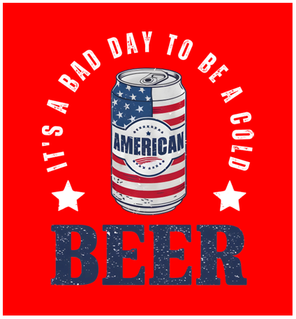 Bad Day To Be A Cold Beer Print