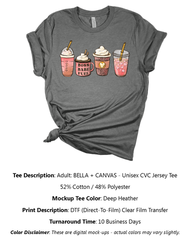 Boss Babe Fuel T-Shirt Pack