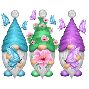 Butterfly Gnomes Print