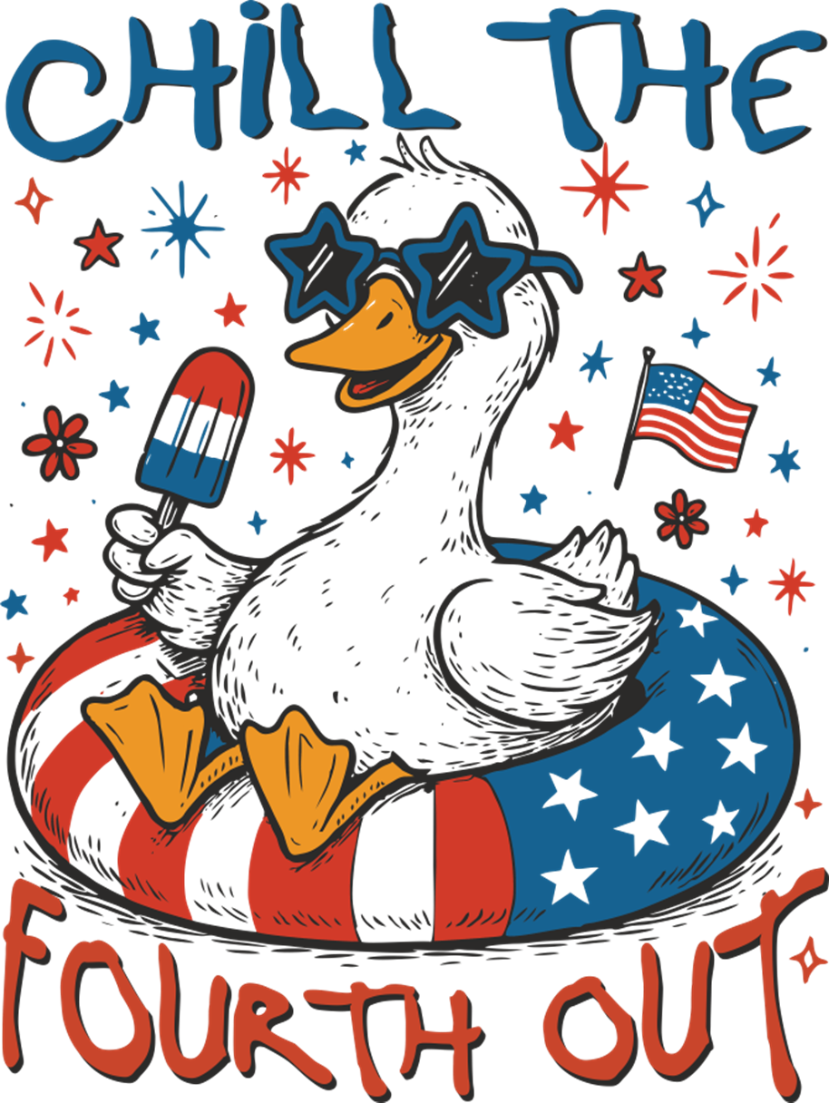 Chill The Fourth Out Print