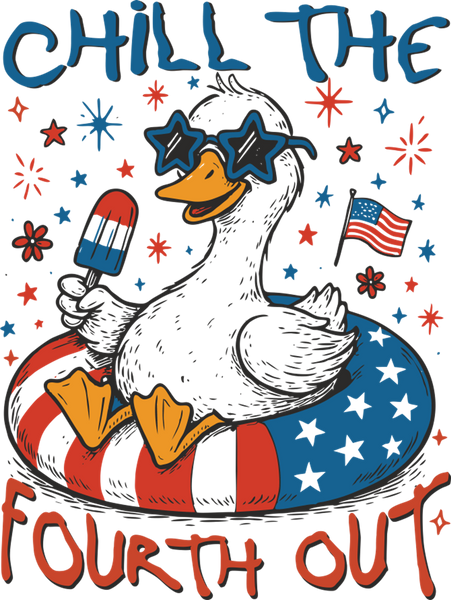 Chill The Fourth Out Print