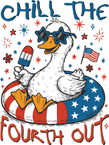 Chill The Fourth Out Print