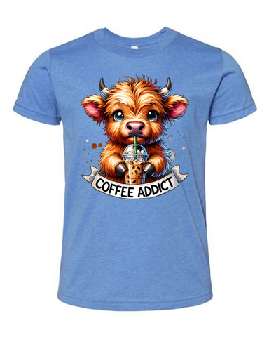 Youth Coffee Addict Tee