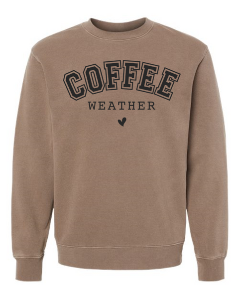 Coffee Weather Print