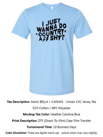 Country Ass Shit T-Shirt Pack
