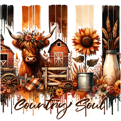 Country Soul T-Shirt Print