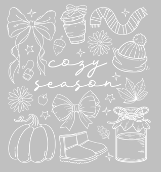 Cozy Season Collage Print