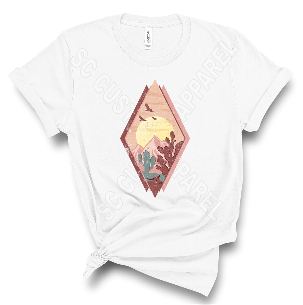 Cactus Sunset Tee