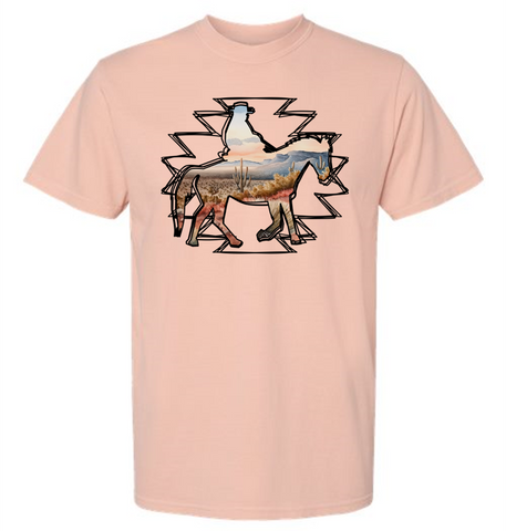 Aztec Desert Cowboy Tee