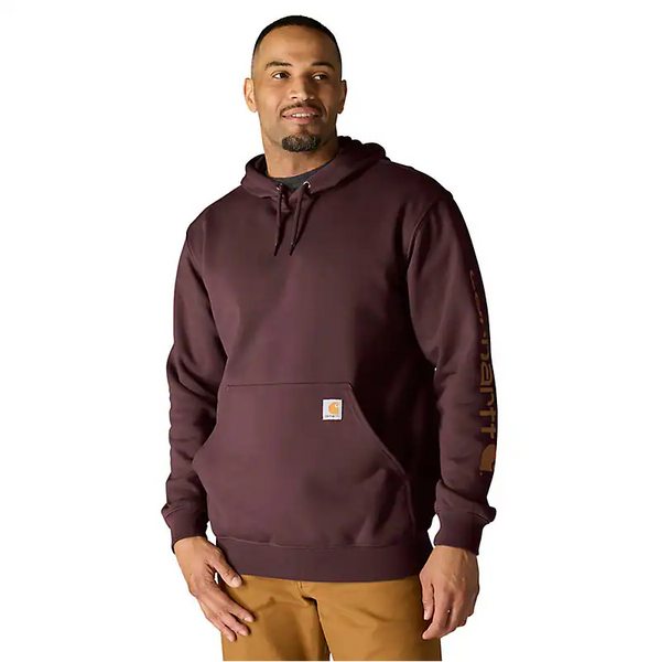 Carhartt Loose Fit Midweight Logo Sleeve Graphic Hoodie