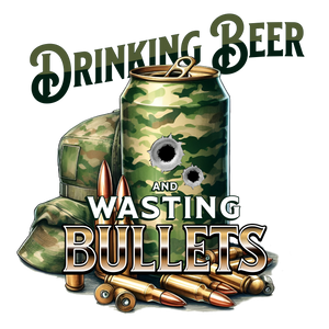 Wasting Bullets Print