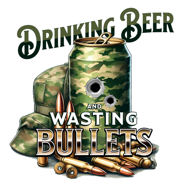 Wasting Bullets Print