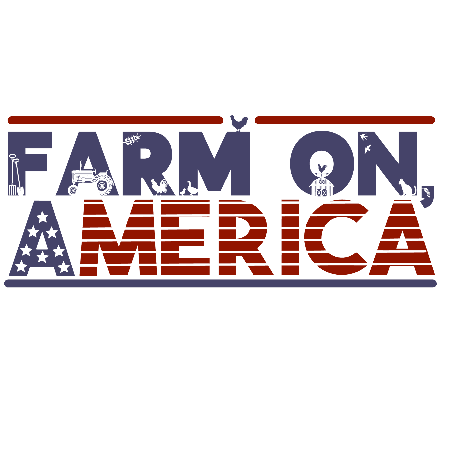 Farm On America Print