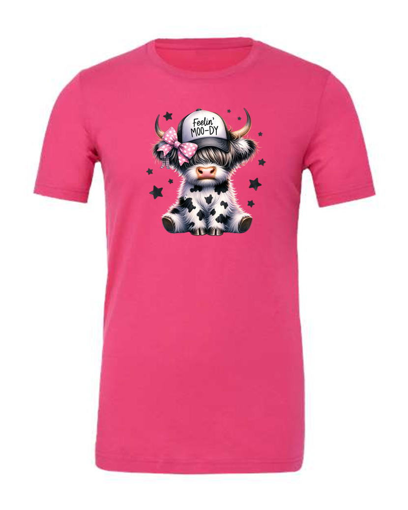 Feelin' Moo-dy Tee