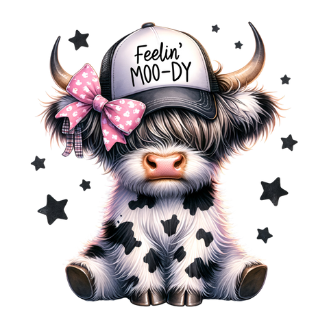 Feeling MOO-DY Print