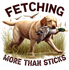 Fetching More Than Sticks Print