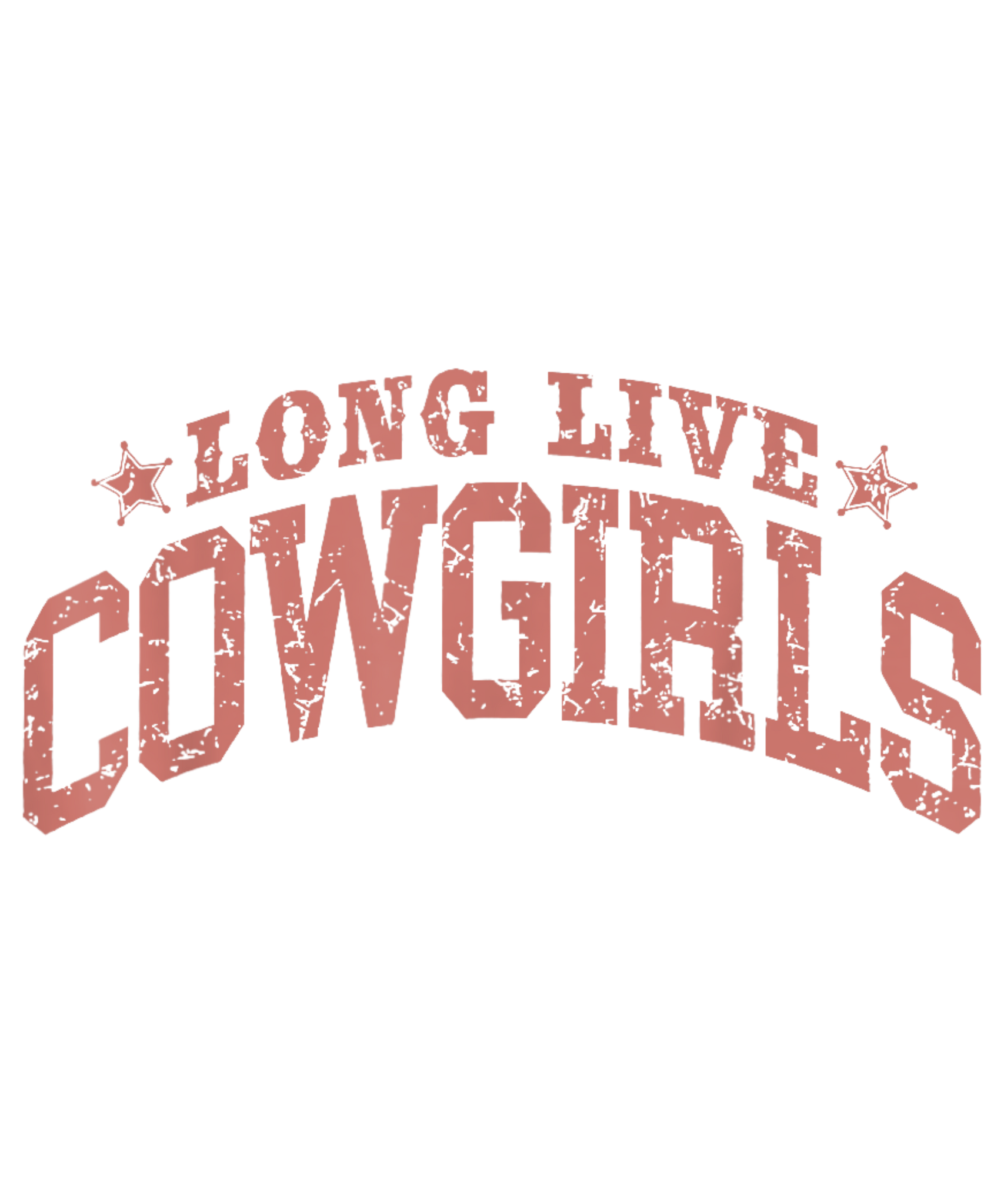 Long Live Cowgirls - Pink Print