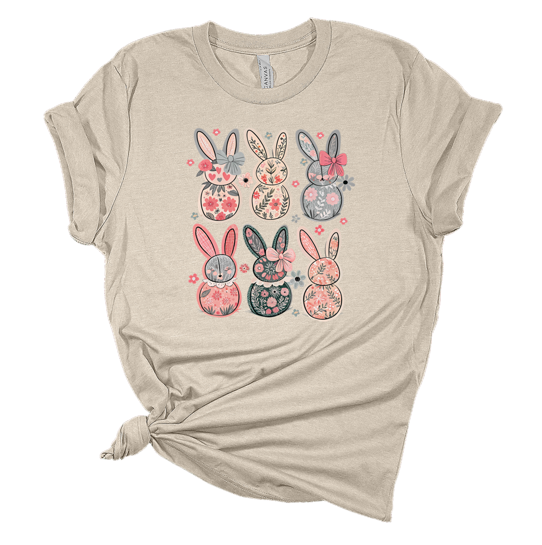 Floral Bunnies Tee