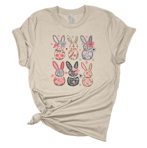 Floral Bunnies Tee