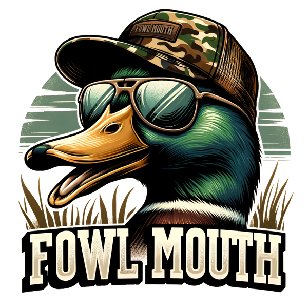 Fowl Mouth Print