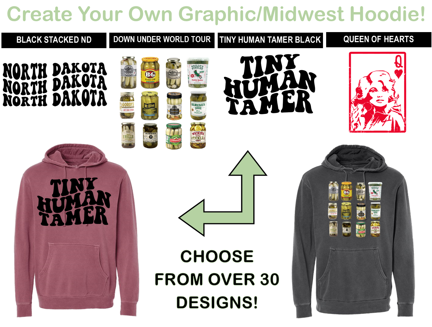 Create-Your-Own Graphic/Midwest Hoodie