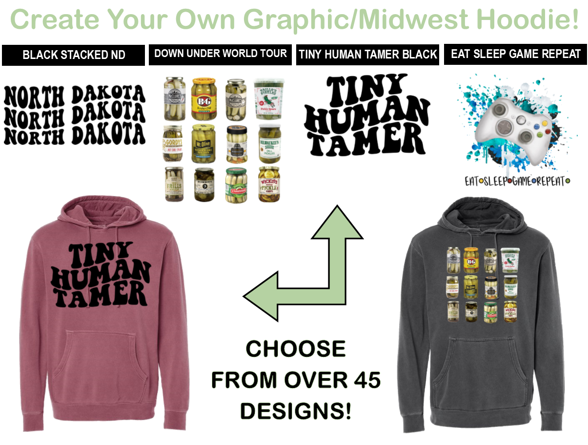 Create-Your-Own Graphic/Midwest Hoodie