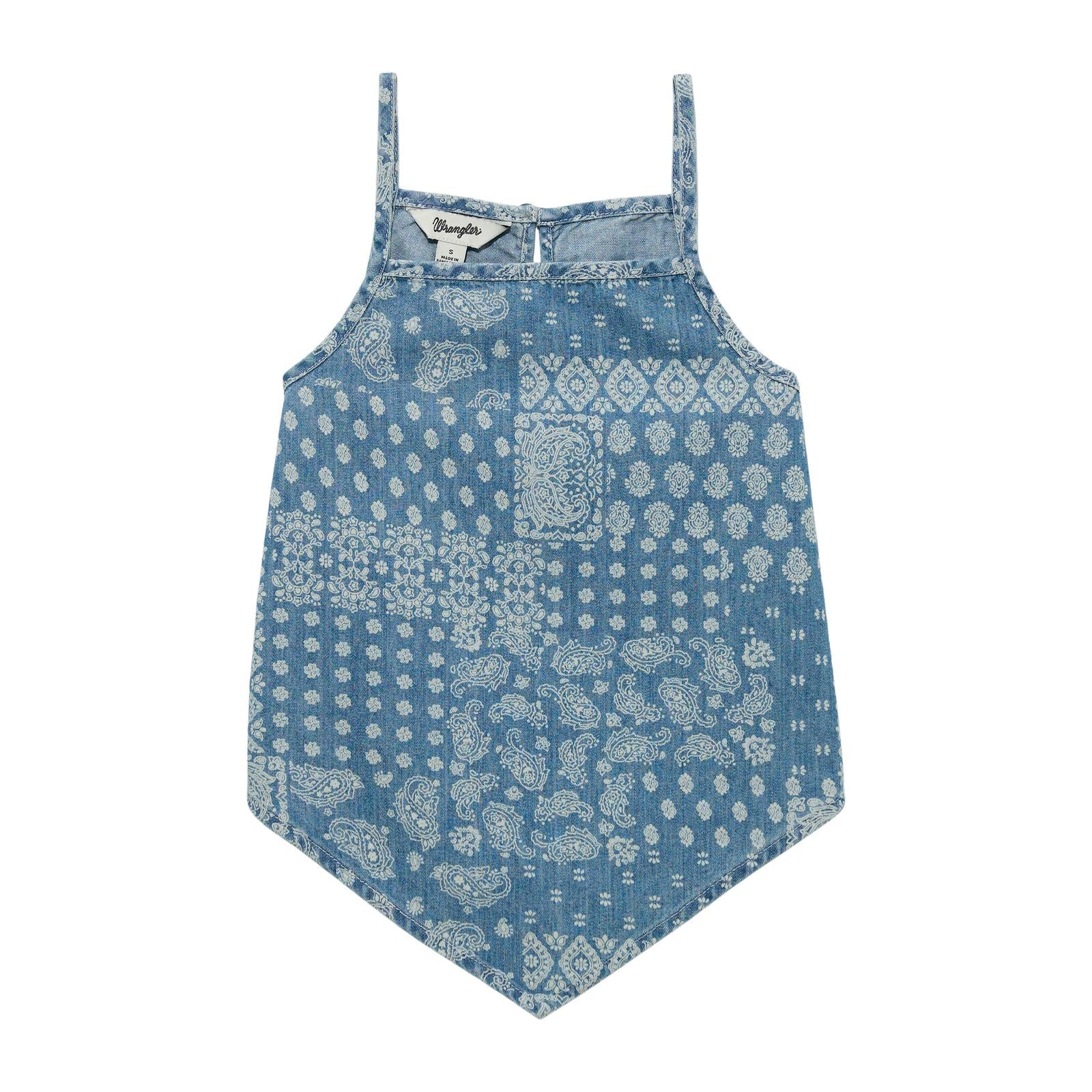 Wrangler Girls Bandana Tank