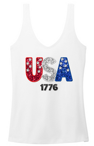 Glitter USA Tank