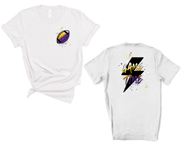 Gold/Purple Game Time Prints