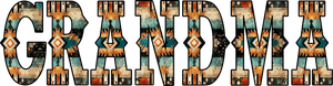 Aztec Grandma Print
