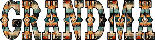 Aztec Grandma Print