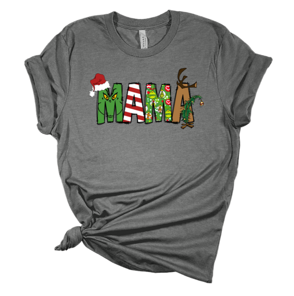 Grinch Mama/Mini Tee